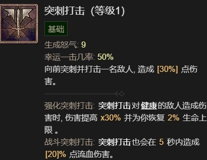 暗黑4野蛮人加点攻略 暗黑破坏神4野蛮人1-50开荒加点推荐