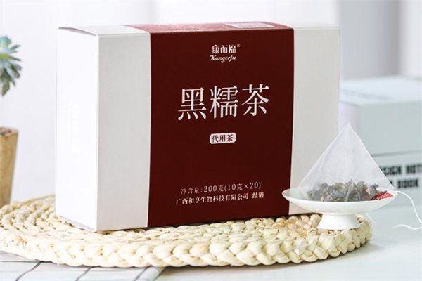 黑糯茶的制作方法 黑糯茶是用什么东西做成的