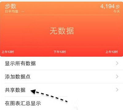 小米手环数据导入iphone ios8健康应用教程图11