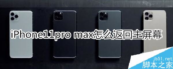 iPhone11pro max怎么返回？iPhone11pro max返回主屏幕方法