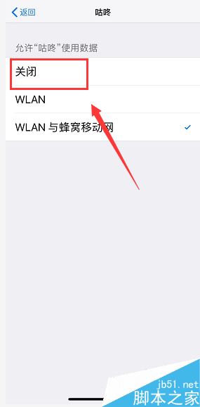 iphone XR怎么禁止APP联网？iphone XR禁止某APP连网方法